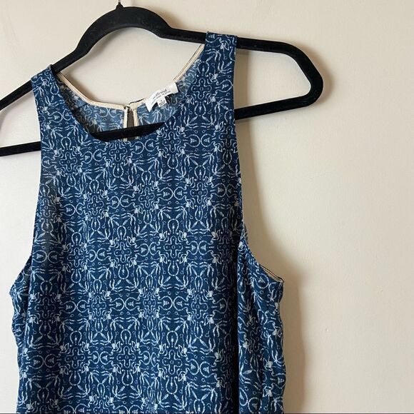 ARITIZA “Wilfred” 100% Silk Printed Tank Top (Small) - Picture 4 of 7
